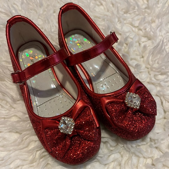 Girls Ruby Slippers - Picture 1 of 5